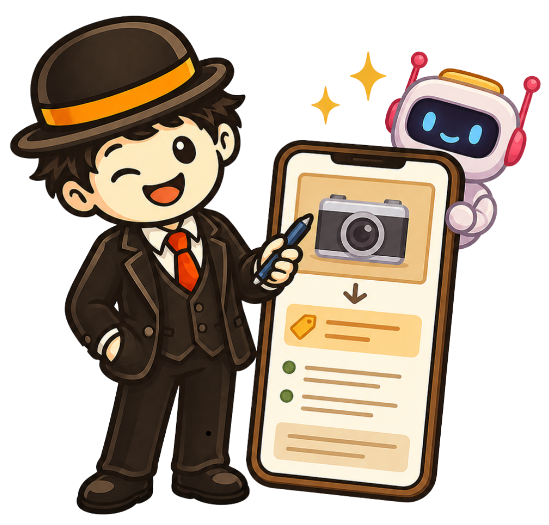 Charlie creates the listing
